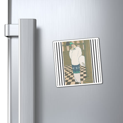 Les Hermines by Georges Lepape Magnets (3 Sizes)