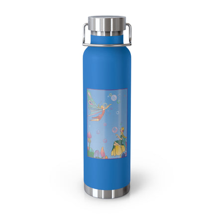 Blossoming Fairy Magic Copper Vacuum Insulated Bottle, 22 oz