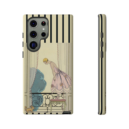 Falbalas et fanfreluches, La Souris by George Barbier Phone Cases