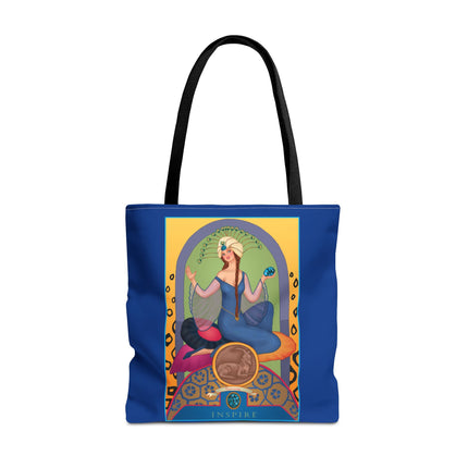 Astrology Gem Series: December & Tanzanite Tote Bag