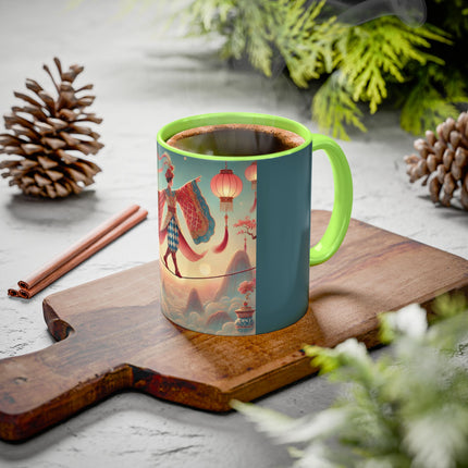 The Lantern Walker Colorful Mugs (11oz, 15oz)