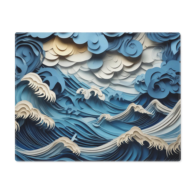 Dramatic Ocean with Crashing Waves Placemat, 1pc
