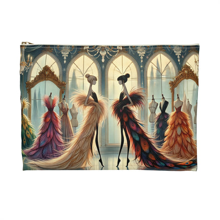 The Couture & Wings Flat Pouch – Fairy Fashion & Enchanted Glamour