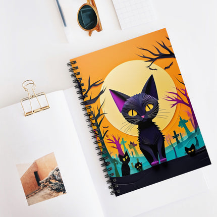 Phantom Parade Spiral Notebook - Ruled Line