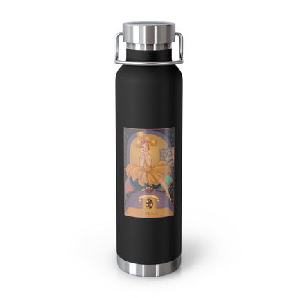 November & Topaz (from the Gem Series) by Sofia Chiostri Copper Vacuum Insulated Bottle, 22oz