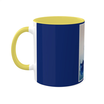 Irises by Ohara Koson Colorful Mugs, 11oz