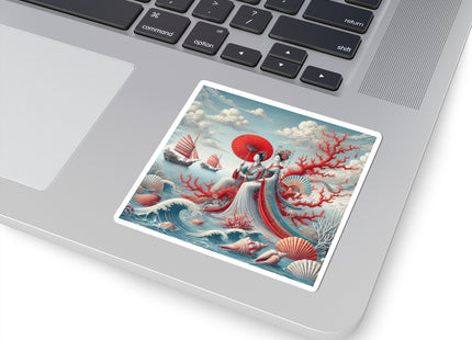 Ladies by the Quiet Sea Kiss-Cut Stickers (4 Sizes)