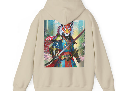 Cyberpunk Samurai Tiger – Heavy Blend™ Hooded Sweatshirt