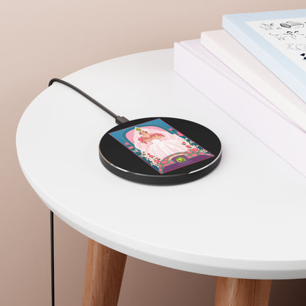 August & Peridot (from the Gem Series) by Sofia Chiostri Wireless Charger