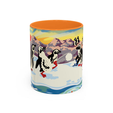 Snowball Shenanigans Colorful Mugs (11oz, 15oz)