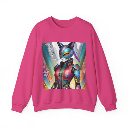 Cyberpunk Chic Unisex Heavy Blend™ Crewneck Sweatshirt