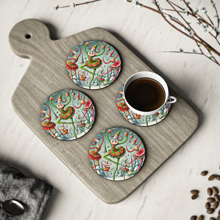 Christmas Ballet of the Absurd Coasters