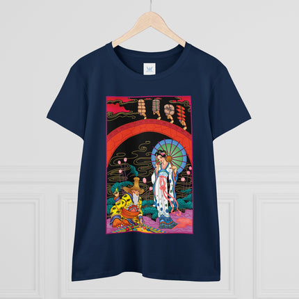 The Romance of Perfume by George Barbier Women's Midweight Cotton Tee