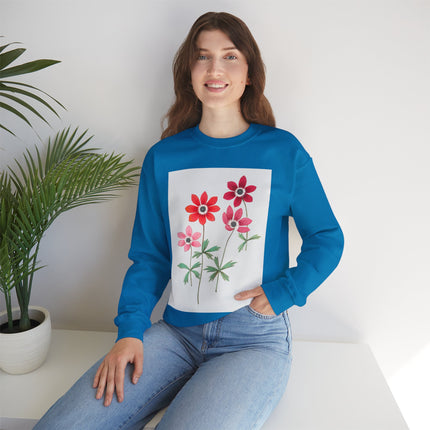 Anemoon, Anemone by Anselmus Boëtius de Boodt Heavy Blend™ Crewneck Sweatshirt