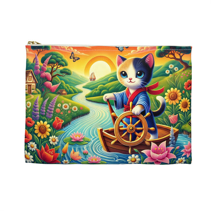 Sailor Kitten’s River Adventure Accessory Pouch – Brave Voyage & River Wonder
