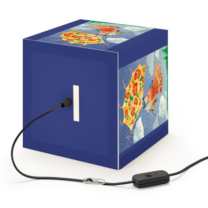 Flight of Blossoms Light Cube Lamp