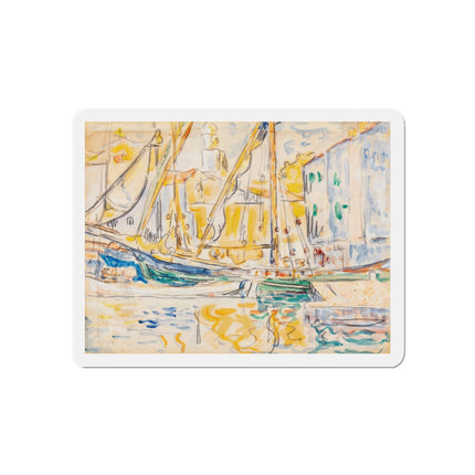 Saint-Tropez by Paul Signac Die-Cut Magnets (4 Sizes)