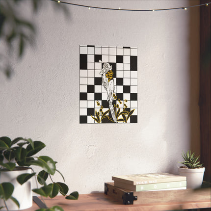 Woman and the Crossword Fine Art Posters