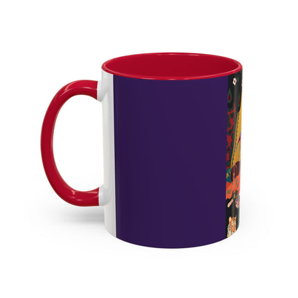 The Jewel Pavilion Colorful Mug (11oz, 15oz) – Royal Elegance, Peacock Beauty & Jewel-Toned Splendor
