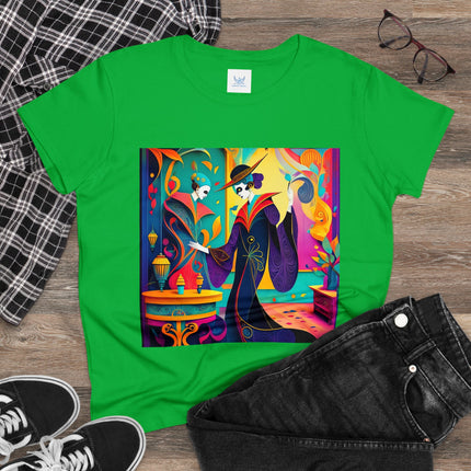 Phantoms of Elegance Women's Midweight Cotton Tee