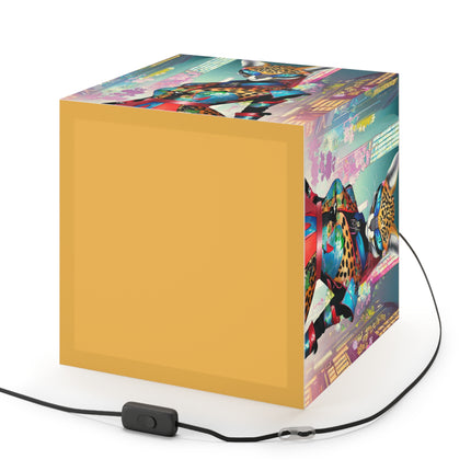 Cyber Cat Glamour Light Cube Lamp