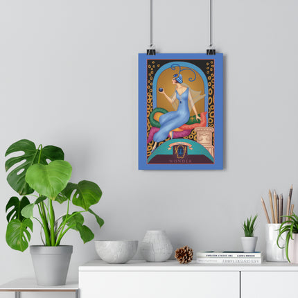 September & Sapphire (from the Gem Series) by Sofia Chiostri Giclée Art Print
