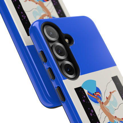 Exotic Dancer Phone Case – Vibrant Performance & Art Deco Flair