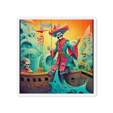 Skeleton Crew of the Misty Seas Die-Cut Magnets (5 Sizes)