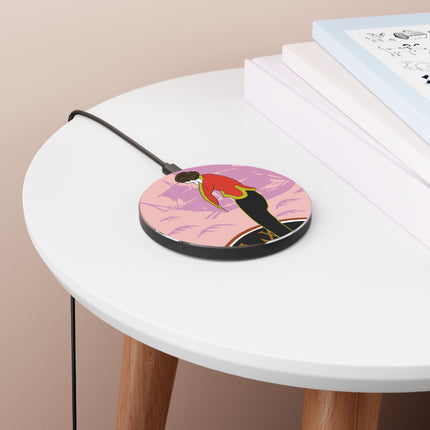 Woman Waiting for her Beloved at 1:59 by Kobayashi Wireless Charger