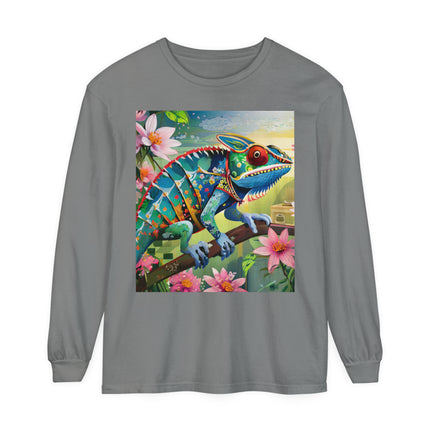 Camouflage Chameleon Long Sleeve T-Shirt