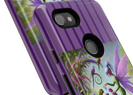 Lavender-Winged Fairy Phone Cases