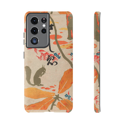 Book Illustration by Hashiguchi Goyō Phone Cases