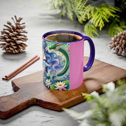 Fairy of the Koi Pond Colorful Mugs (11oz, 15oz)