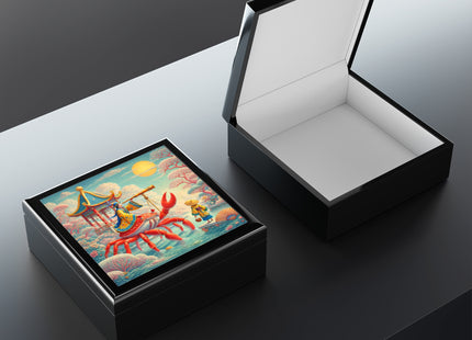 The Celestial Crab Navigator Jewelry Box