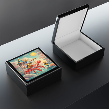 The Celestial Crab Navigator Jewelry Box