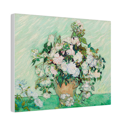 Roses by Vincent Van Gogh Matte Canvas, Stretched, 0.75"