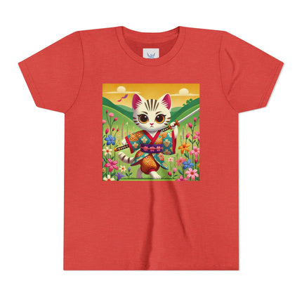 Samurai Kitten Youth Short Sleeve Tee