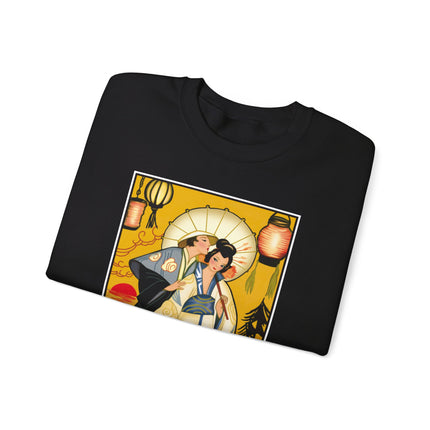 Golden Embrace Heavy Blend™ Crewneck Sweatshirt
