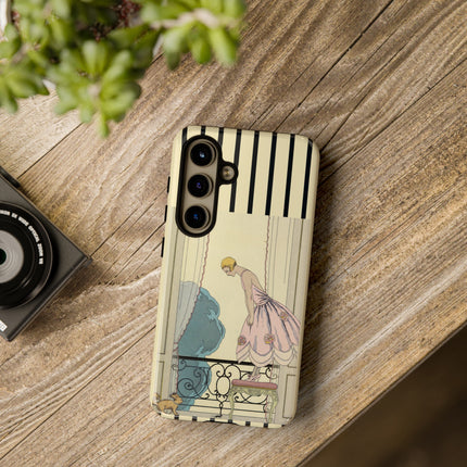 Falbalas et fanfreluches, La Souris by George Barbier Phone Cases