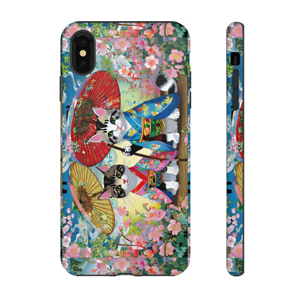 Kimono Kitties Phone Cases