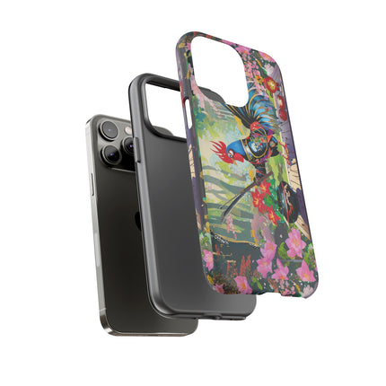 Cyberpunk Rooster Phone Cases