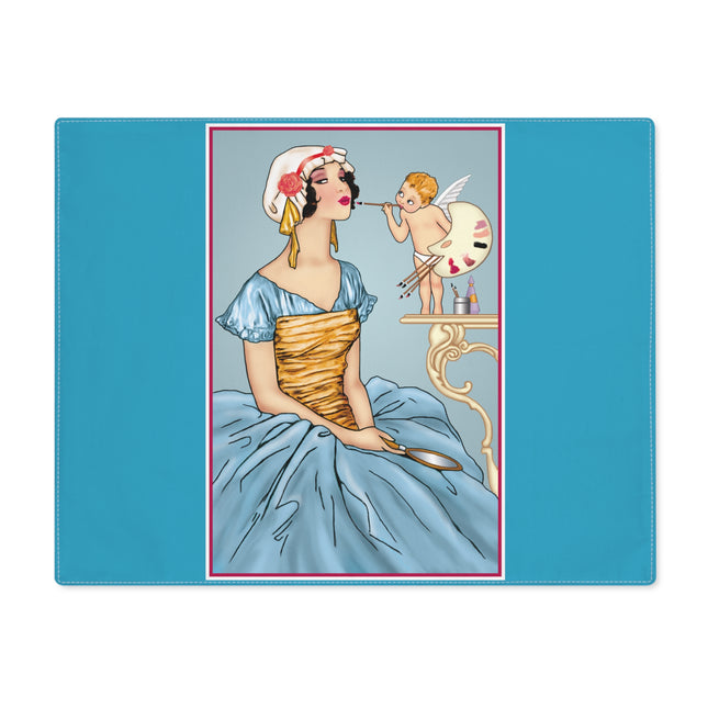 The Enchanting Painter: A Fairy's Artistic Touch Placemat, 1pc