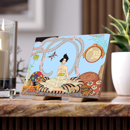 Minuit … ou l’appartement à la mode by George Barbier Ceramic Tile