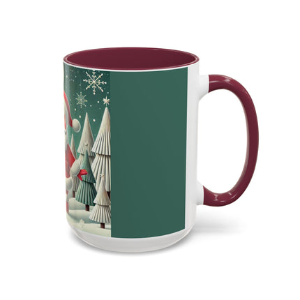 Santa's Joyful Night Colorful Mugs (11oz, 15oz)