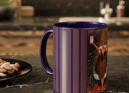 Countdown to Christmas Elegance Colorful Mugs (11oz, 15oz)