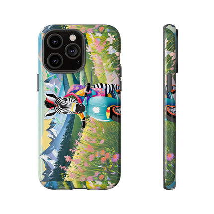 Stripes on Wheels Phone Cases