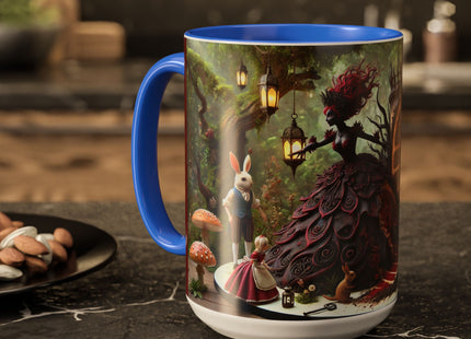 Malice in Wonderland – Gothic Halloween Colorful Mugs (11oz, 15oz)