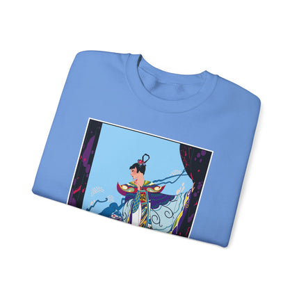 A Visual Journey by Umberto Brunelleschi Women's Heavy Blend™ Crewneck Sweatshirt