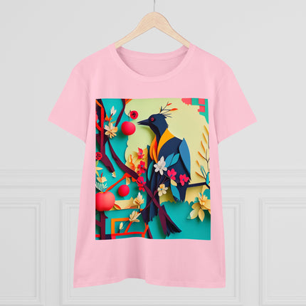 Curious Crow Women's Midweight Cotton Tee