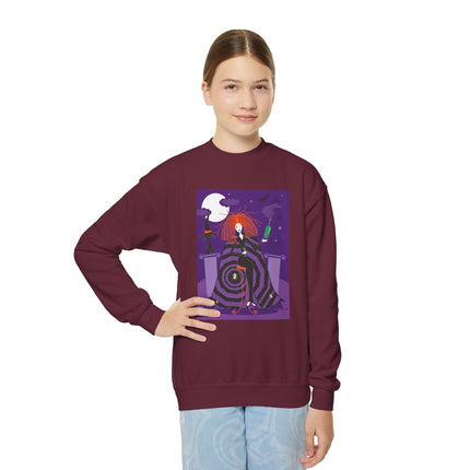 Mystic Elegance Youth Crewneck Sweatshirt